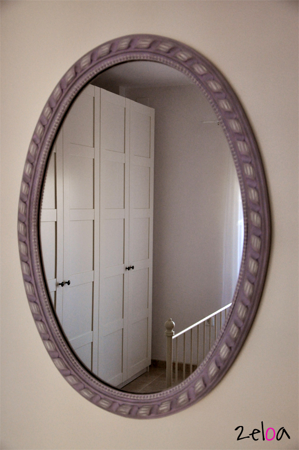 Espejo estilo romántico restaurado - www.2eloa.com