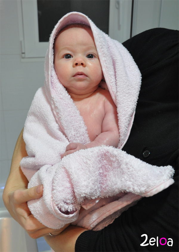 Capita de baño para bebé - www.2eloa.com